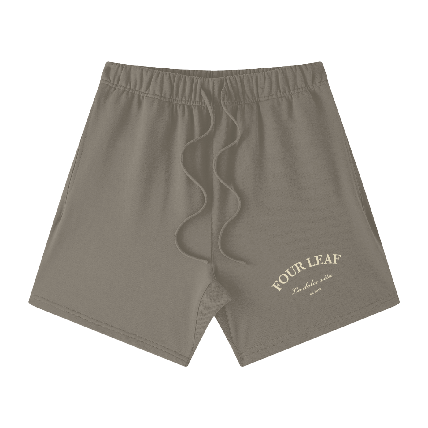 Streetwear Unisex Heavyweight Earth Tone Loose Fit FOG 100% Cotton Shorts