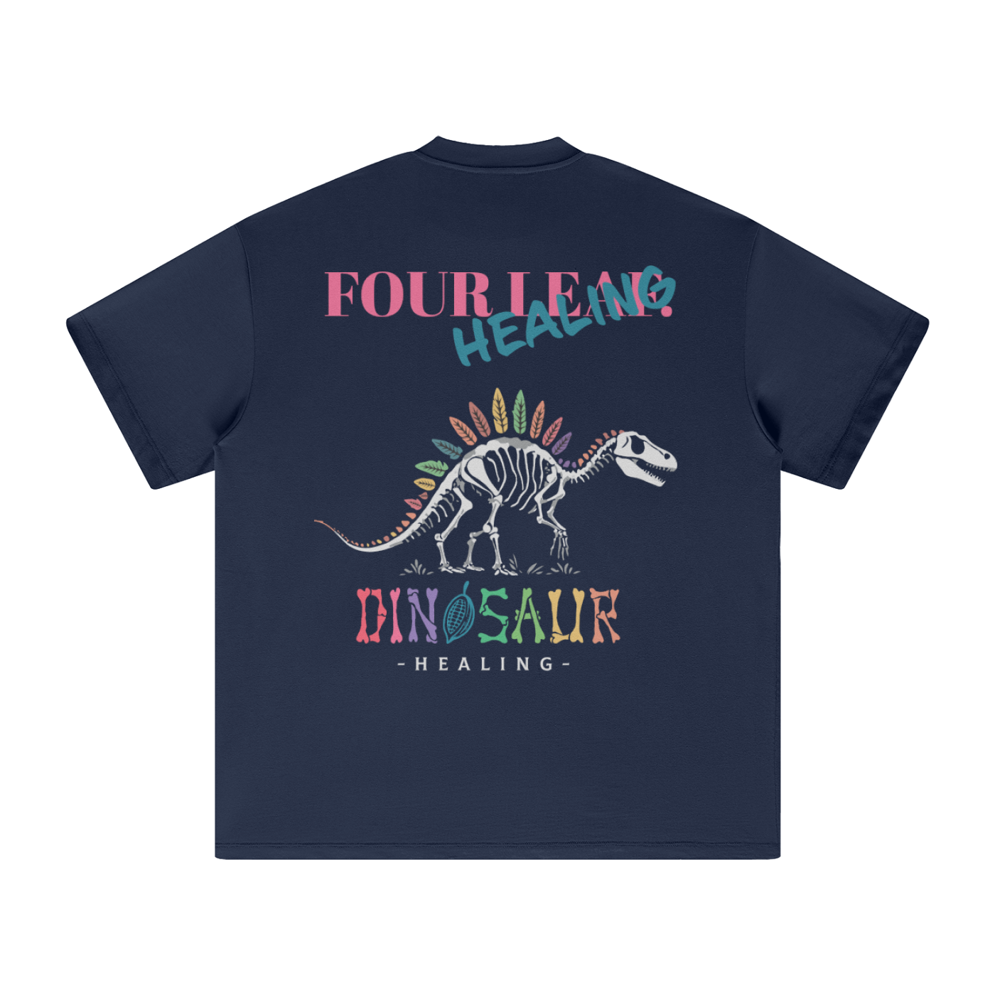 FOUR HEALING DINO (NAVY) 305GSM