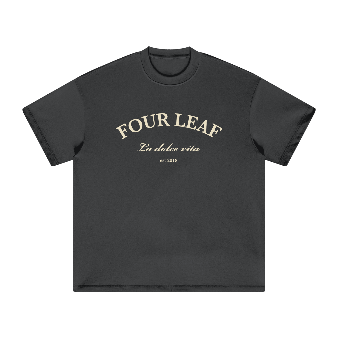FOUR VITA Carbon gray T - 305GSM