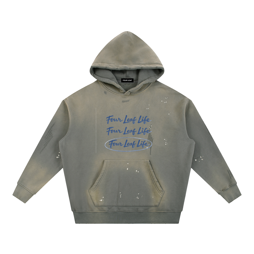 Vintage Wash Fleece Hoodie