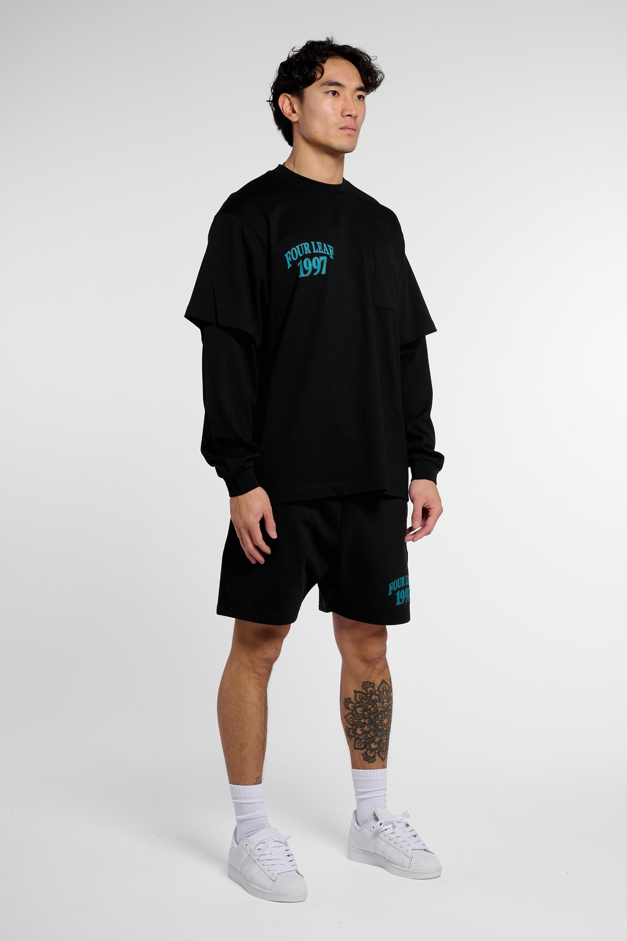 Miami Marlins layered long sleeve jersey