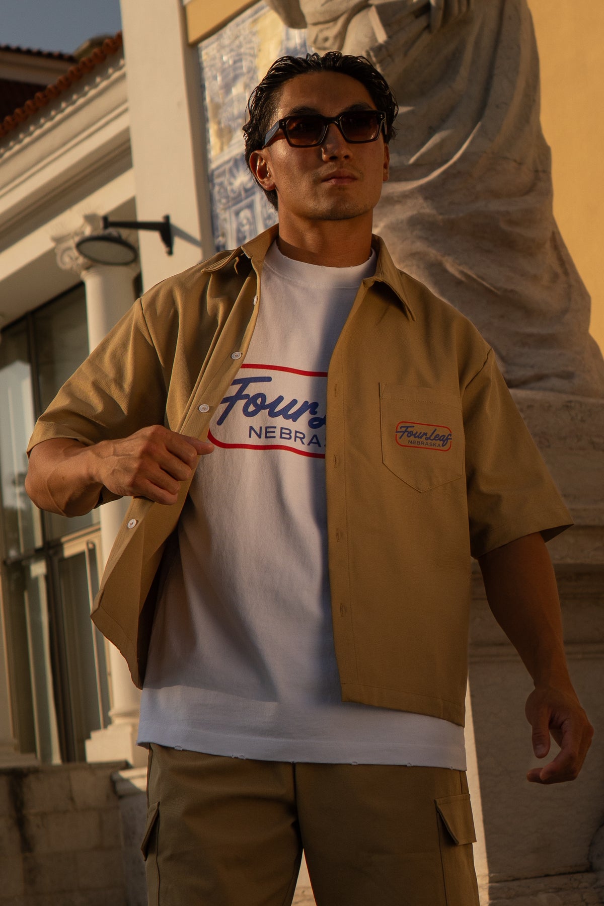 Box-Fit Heavyweight Short Sleeve Shirt
