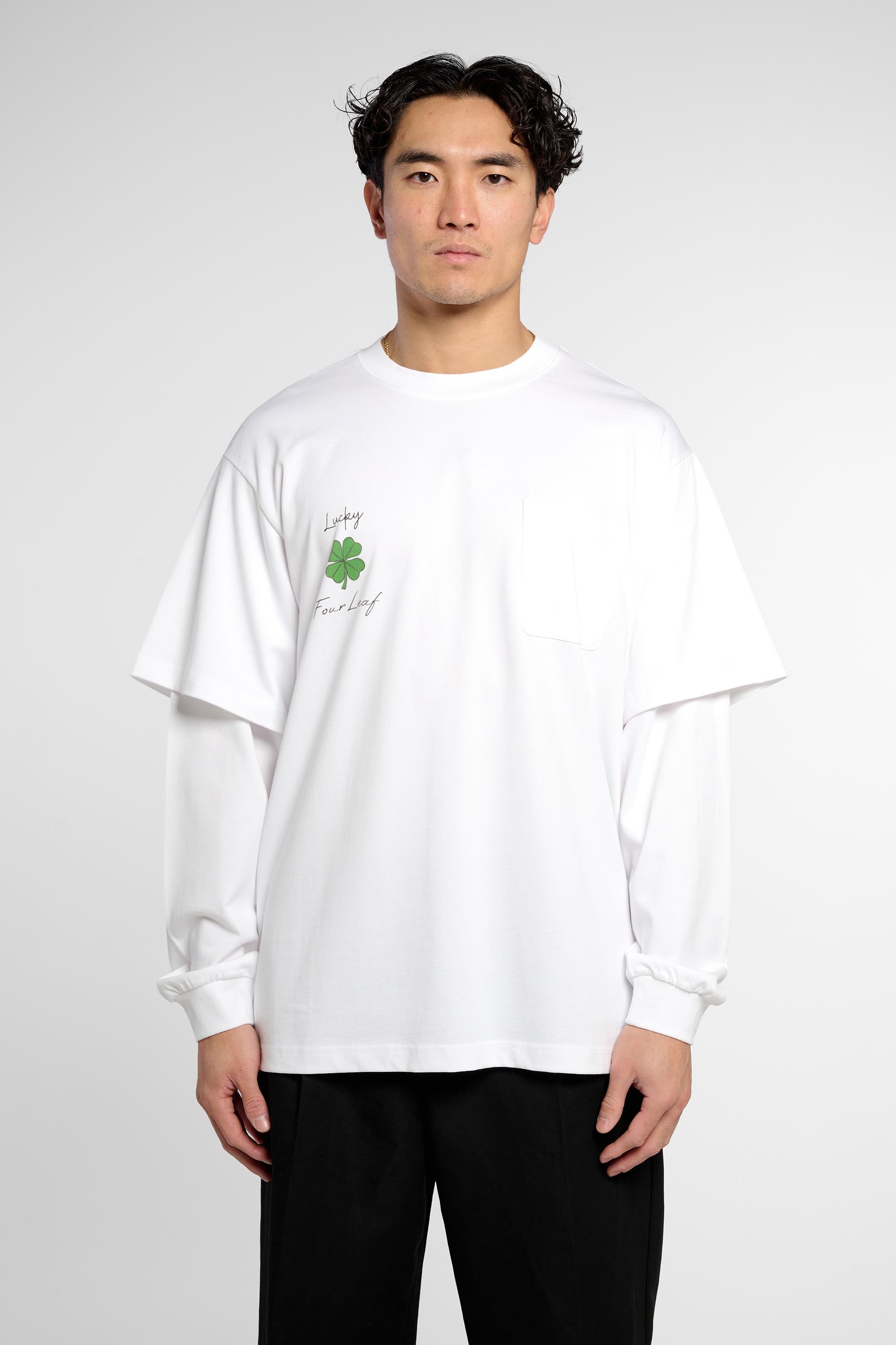 Lucky Charm Layered Long Sleeve Jersey