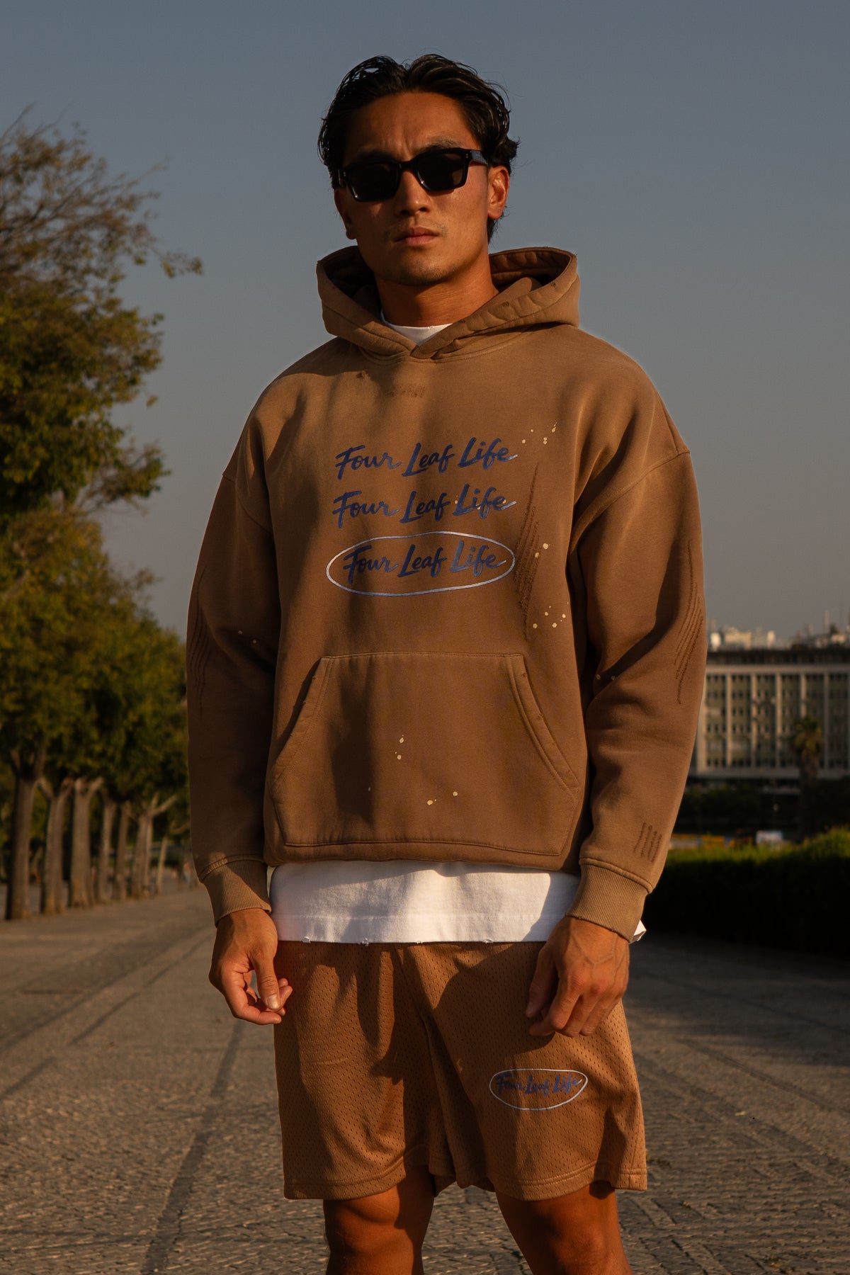 Vintage Wash Fleece Hoodie