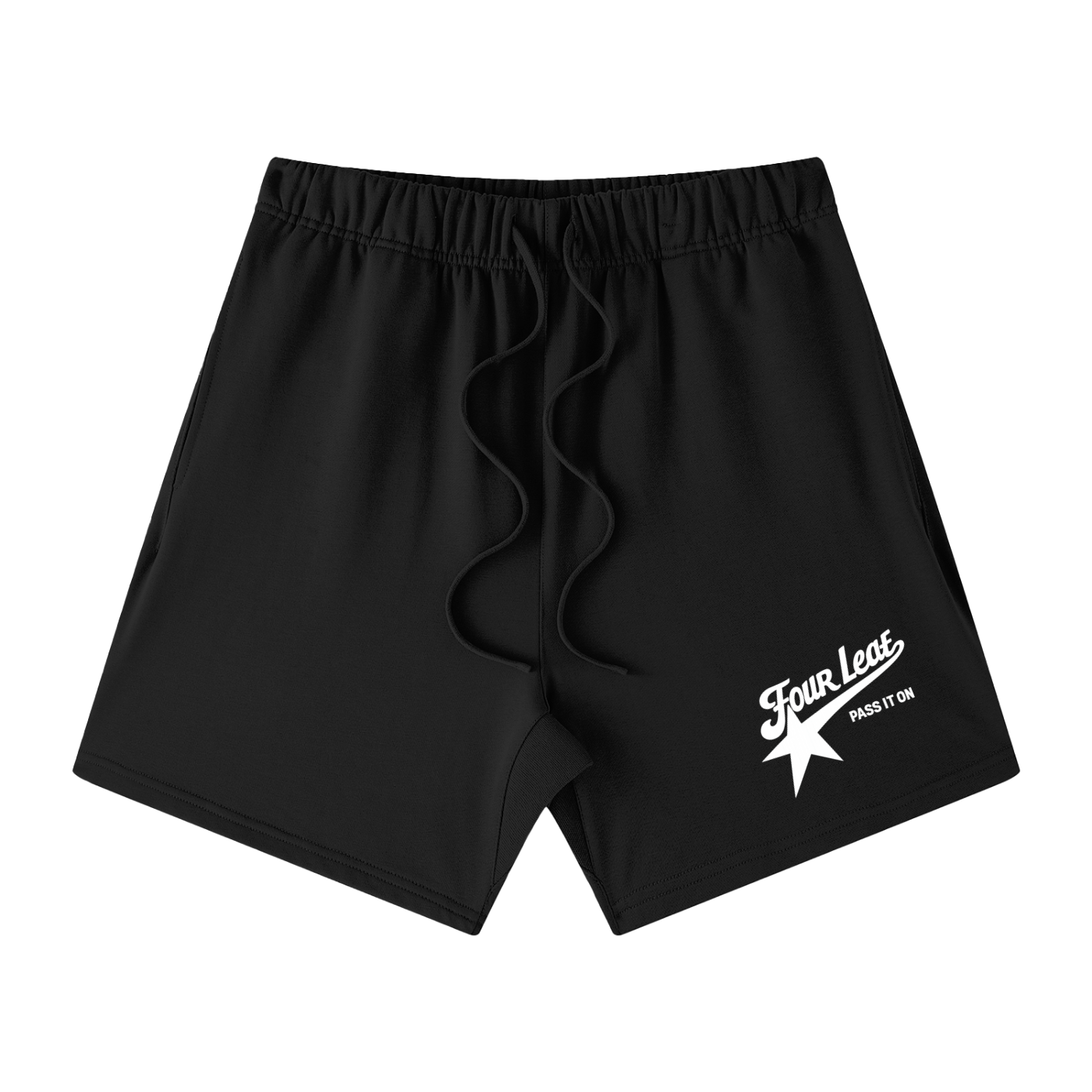 Pass It On Loose Fit Cotton Shorts