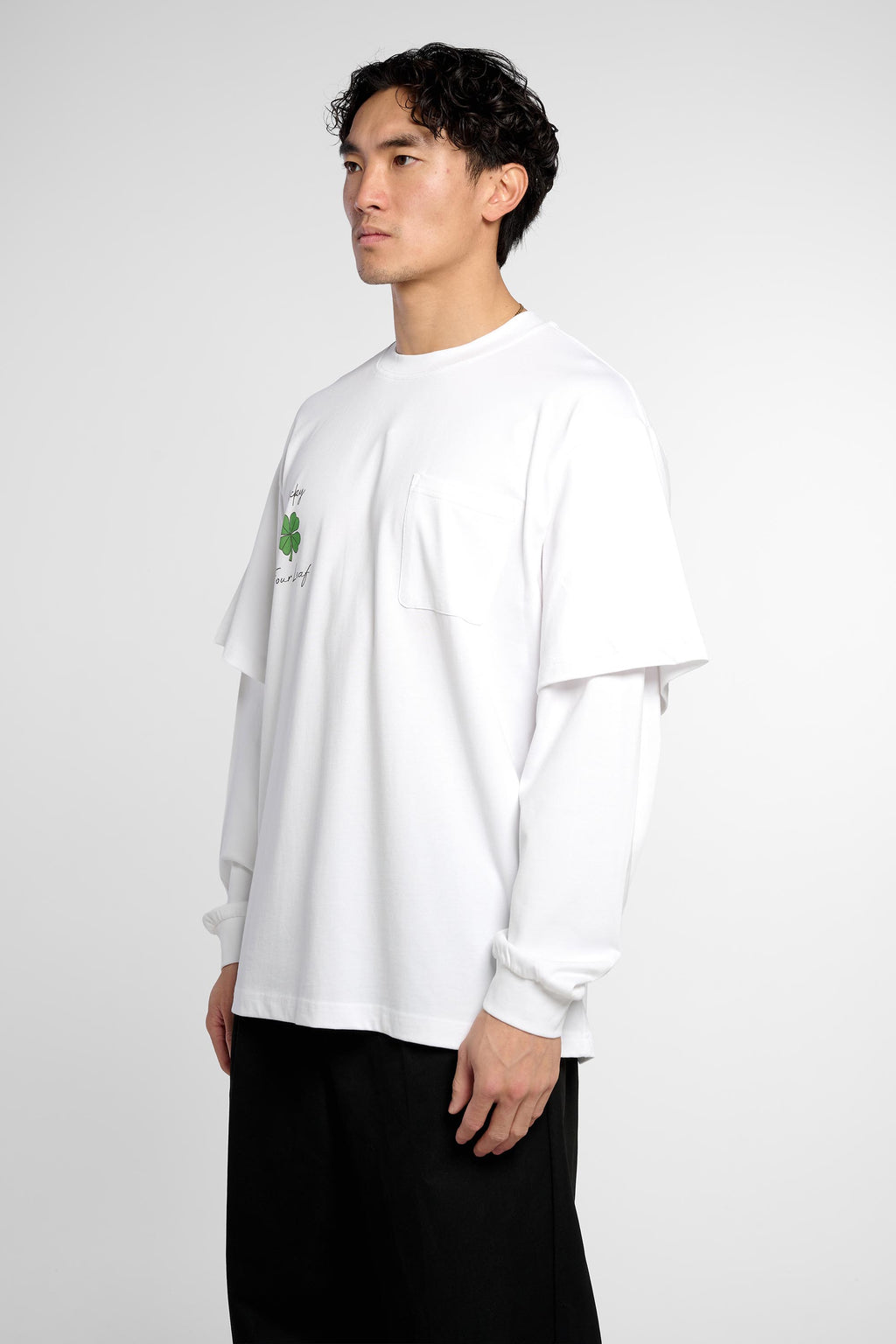Lucky Charm Layered Long Sleeve Jersey