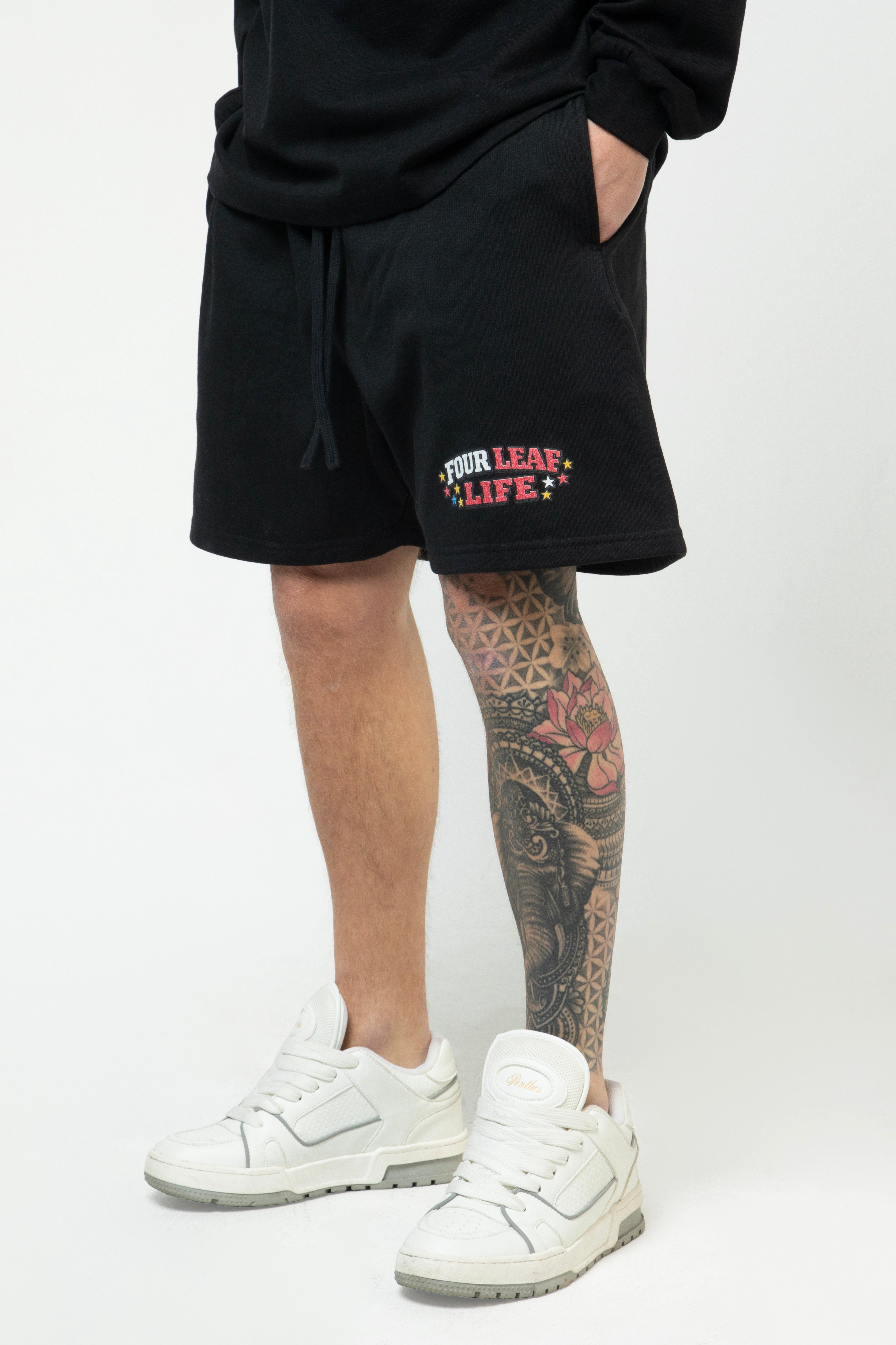Bulls - Loose Fit Cotton Shorts