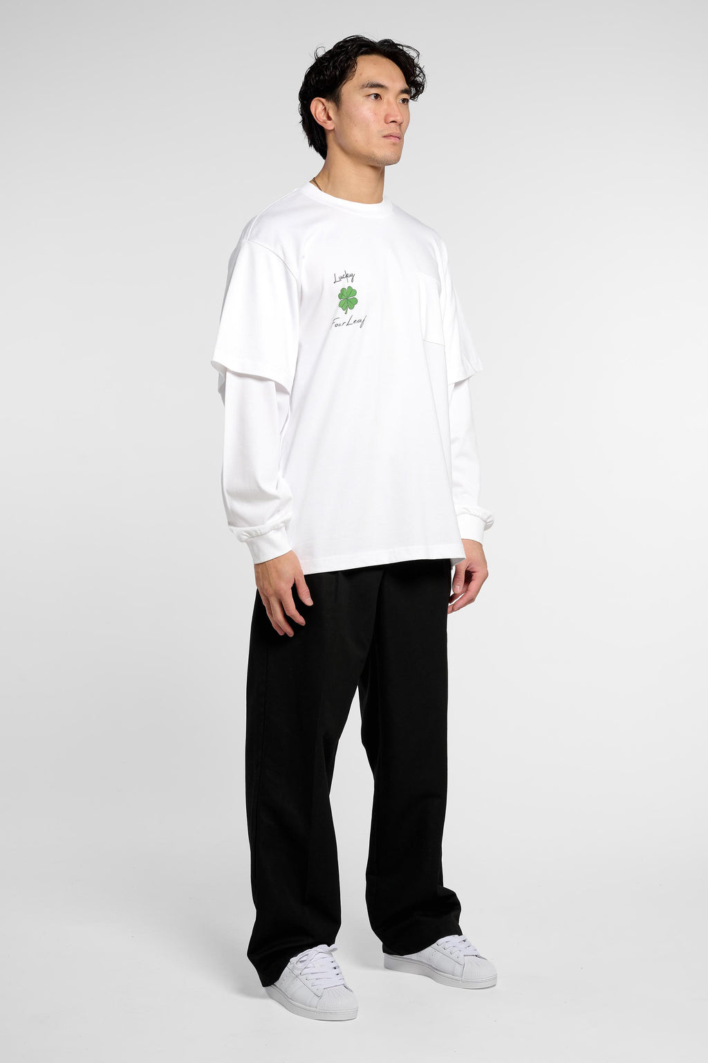 Lucky Charm Layered Long Sleeve Jersey