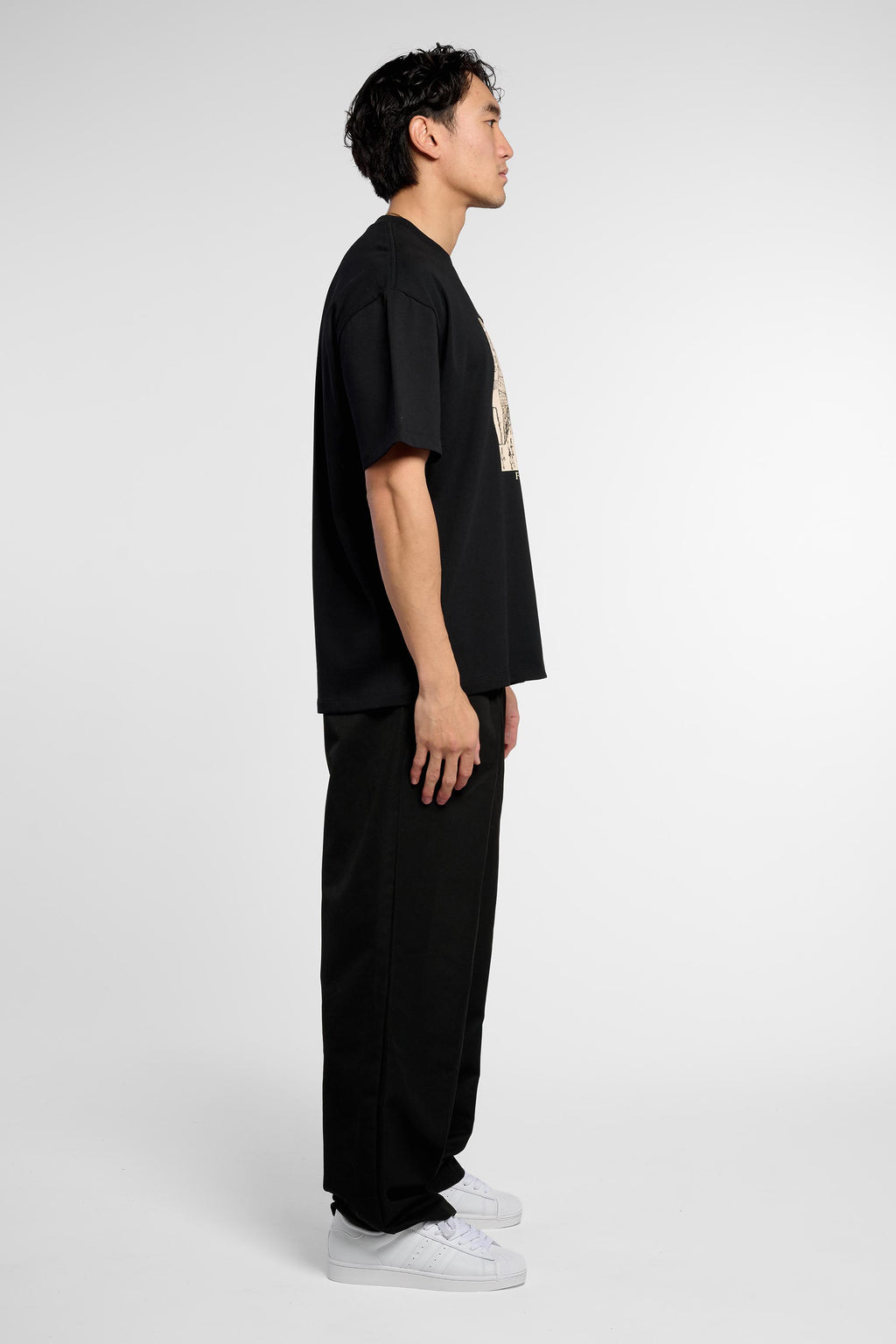 Sketch Taxi T-Shirt - Black