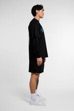 Miami Marlins layered long sleeve jersey