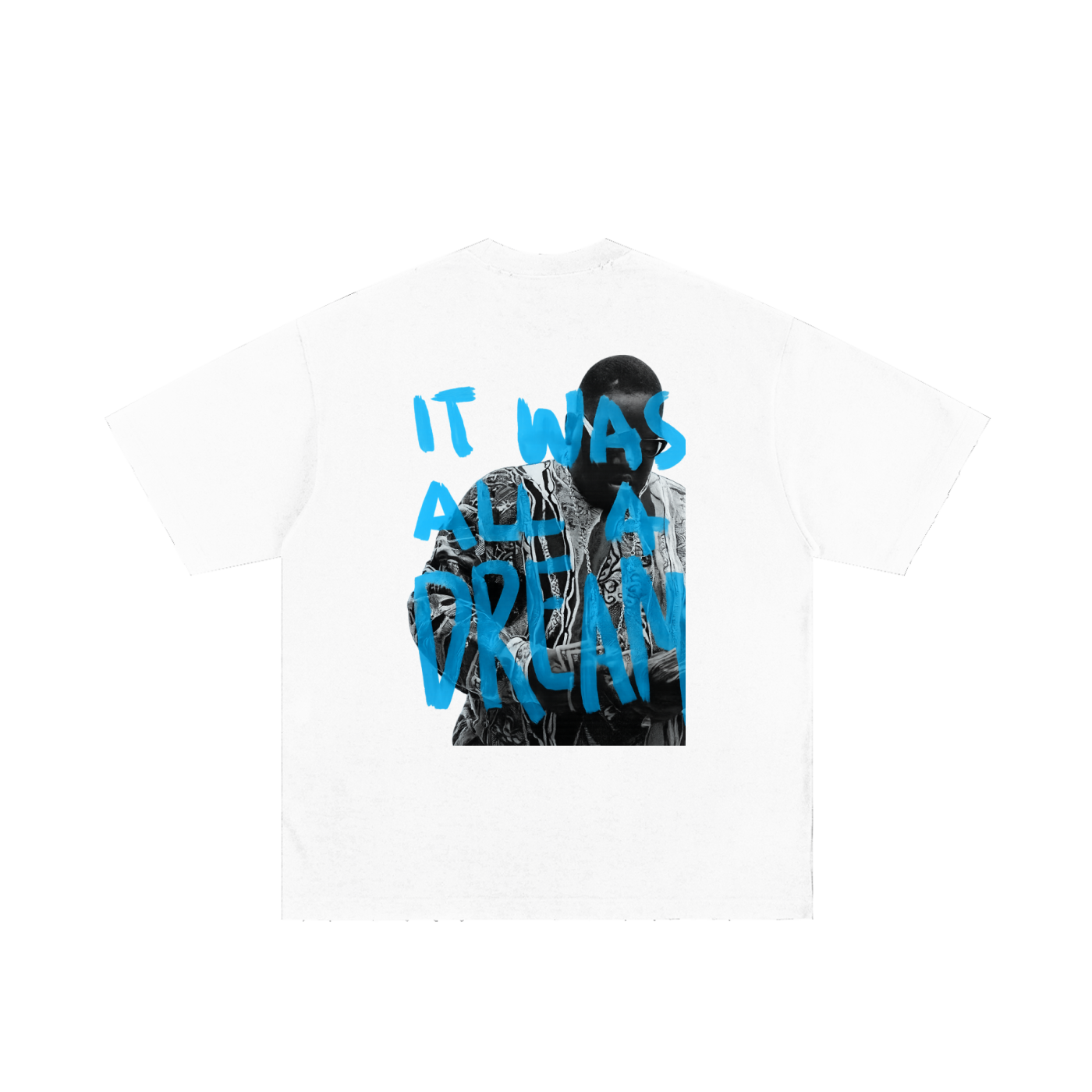 It Was All a Dream - Hand-frayed T-Shirt
