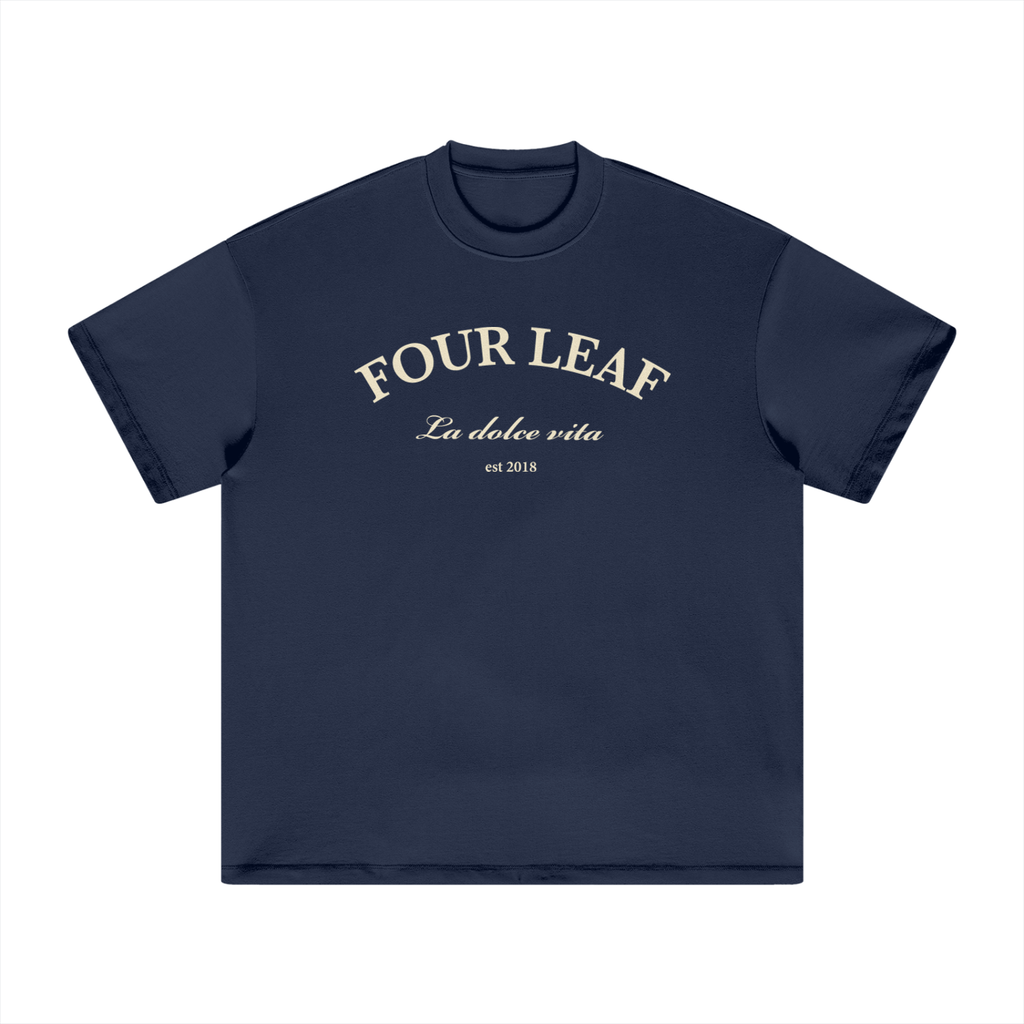 FOUR LEAF T NAVY