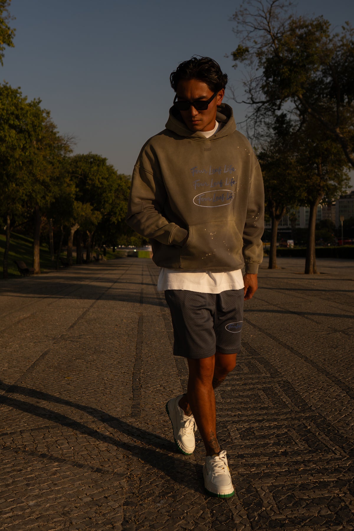 Vintage Wash Fleece Hoodie