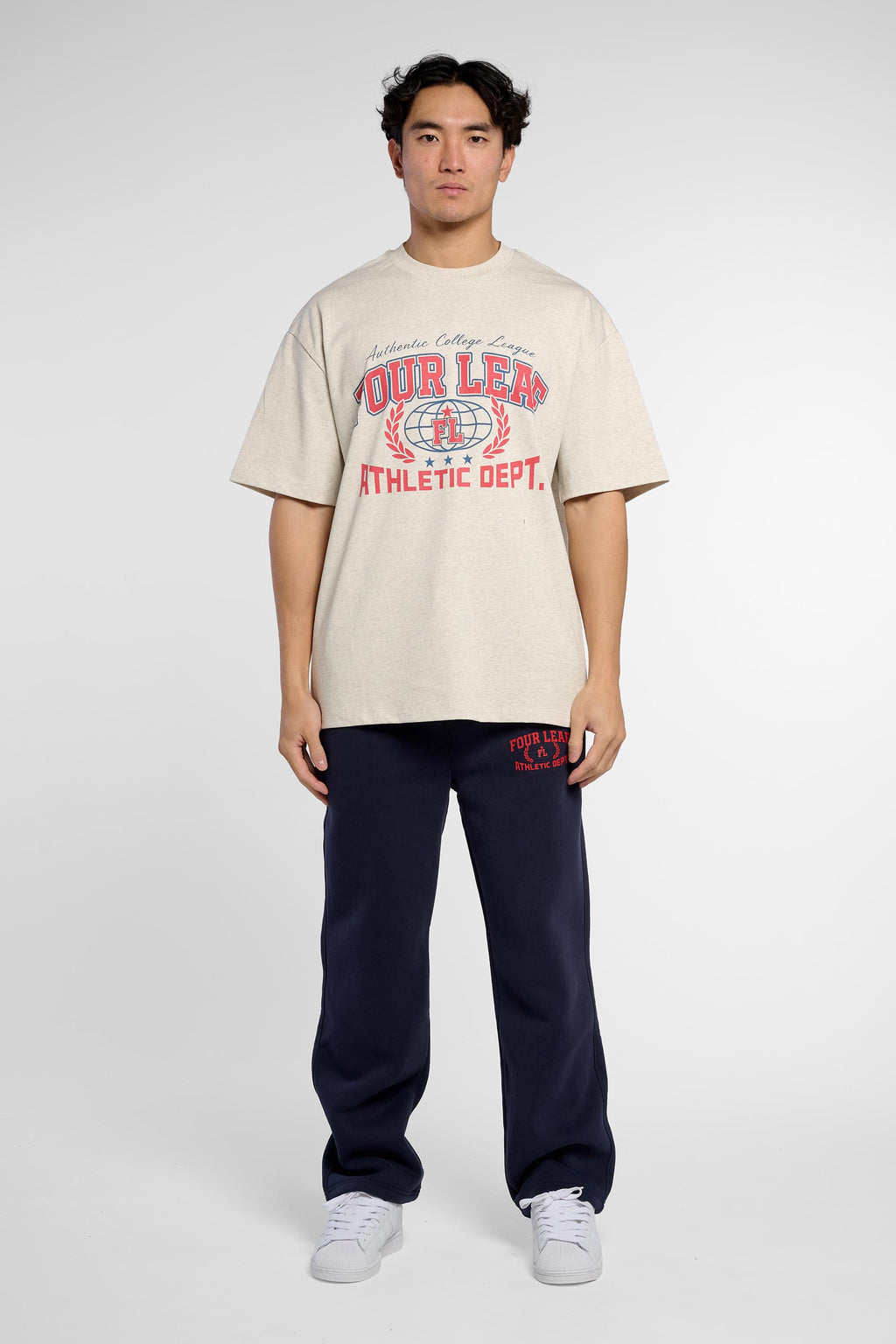 Athletic Dept. T-Shirt - Oat Grey