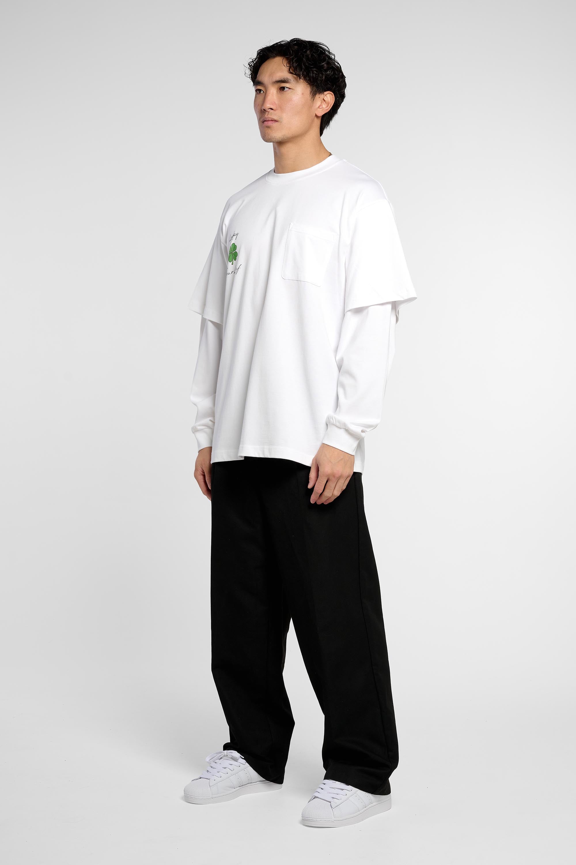 Lucky Charm Layered Long Sleeve Jersey