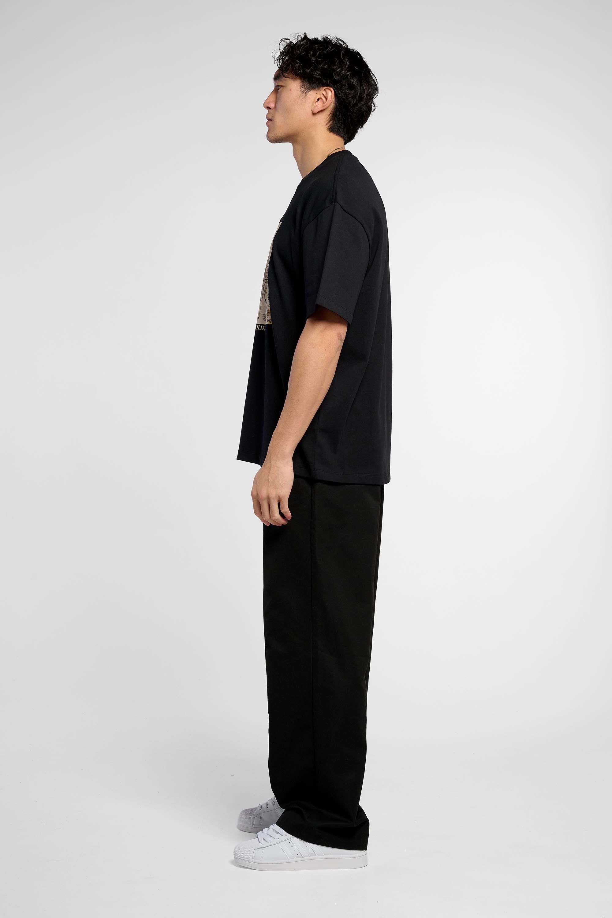 Sketch Taxi T-Shirt - Black