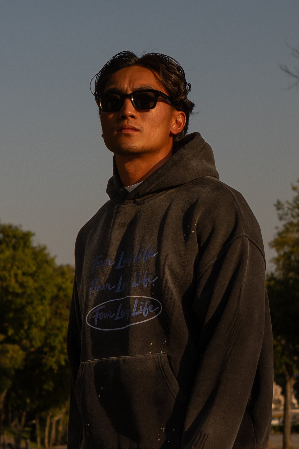 Vintage Wash Fleece Hoodie