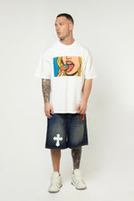 Poppin' Pills Tee - White