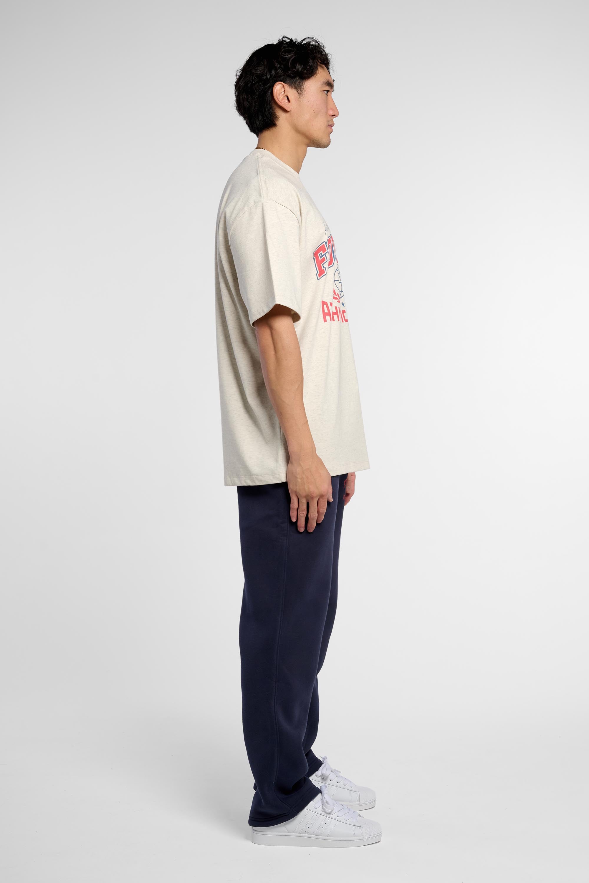 Athletic Dept. T-Shirt - Oat Grey