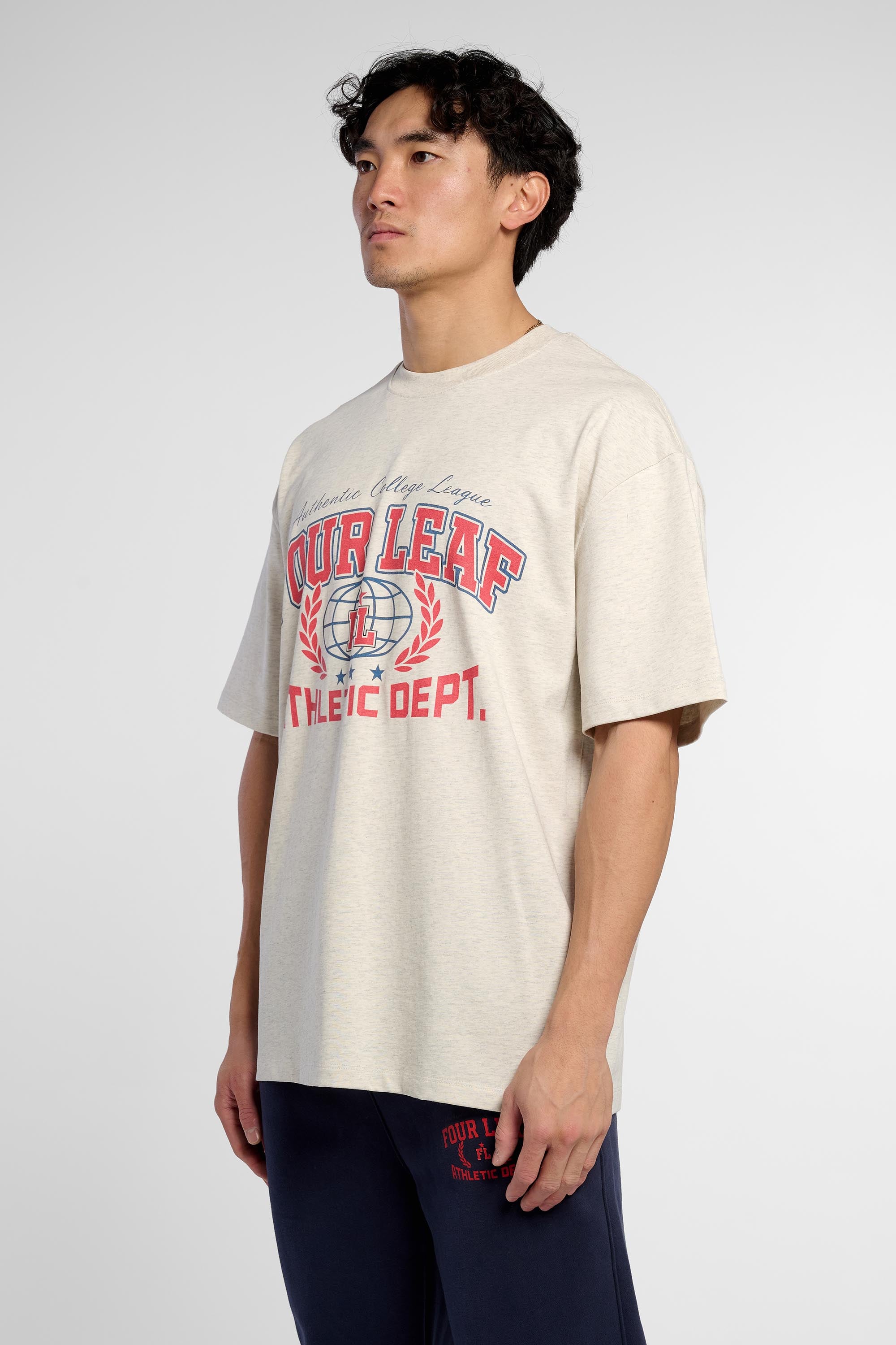 Athletic Dept. T-Shirt - Oat Grey
