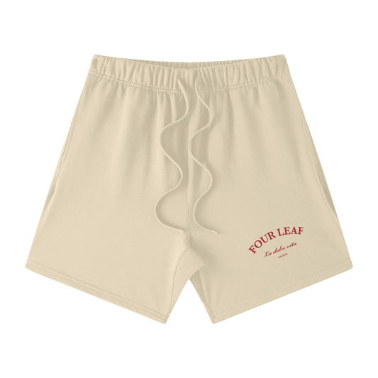 FOUR VITA RED  Heavyweight Shorts