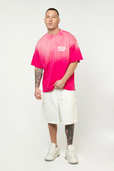 Love Life - Sun Fade Raw Edge T-Shirt