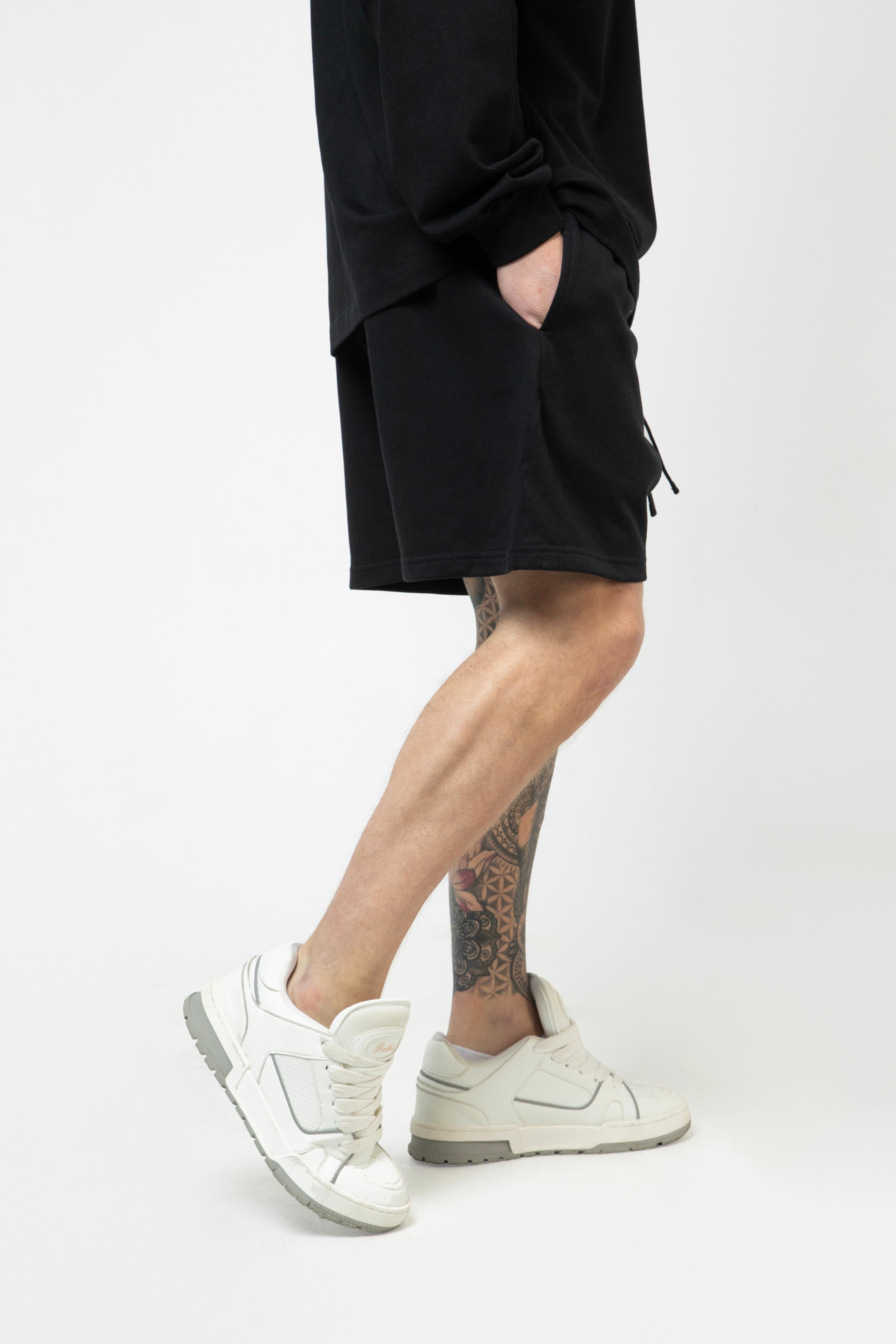Pass It On Loose Fit Cotton Shorts
