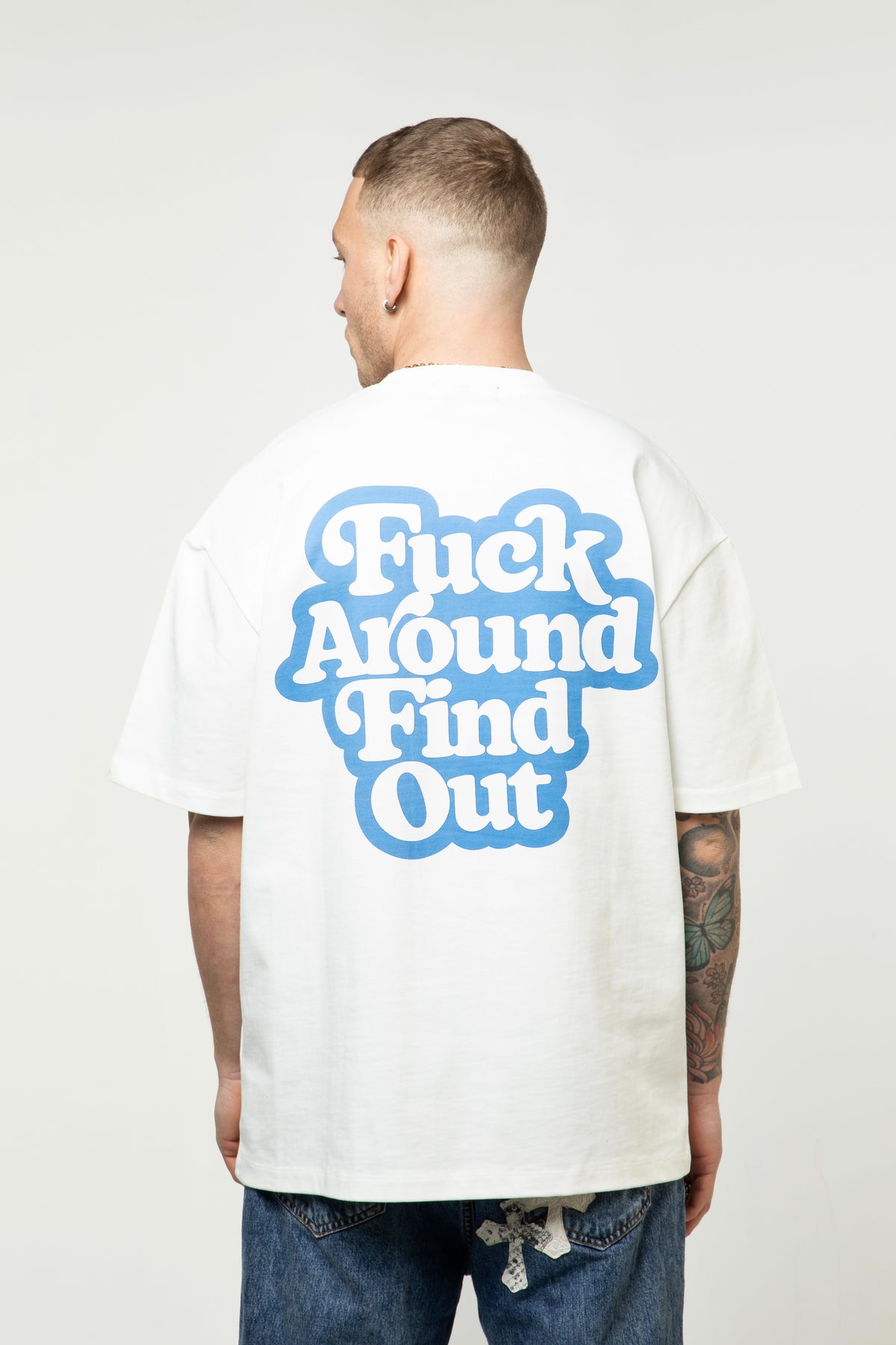 F**k around find out T-Shirt - White