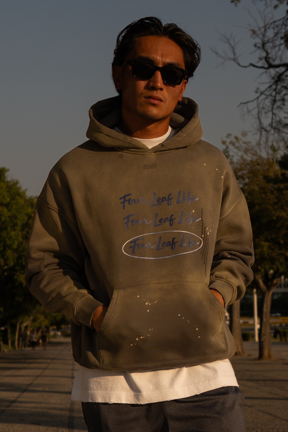 Vintage Wash Fleece Hoodie
