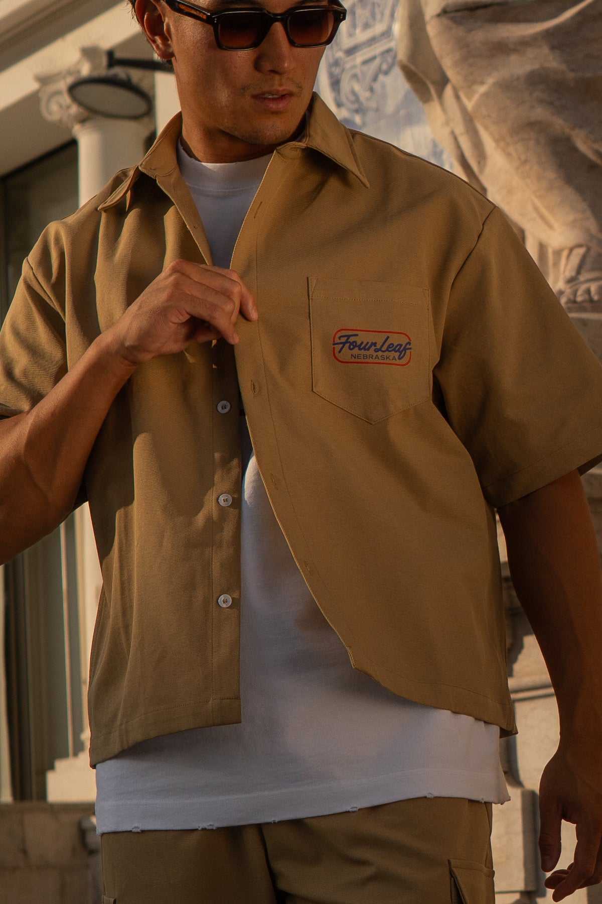 Box-Fit Heavyweight Short Sleeve Shirt