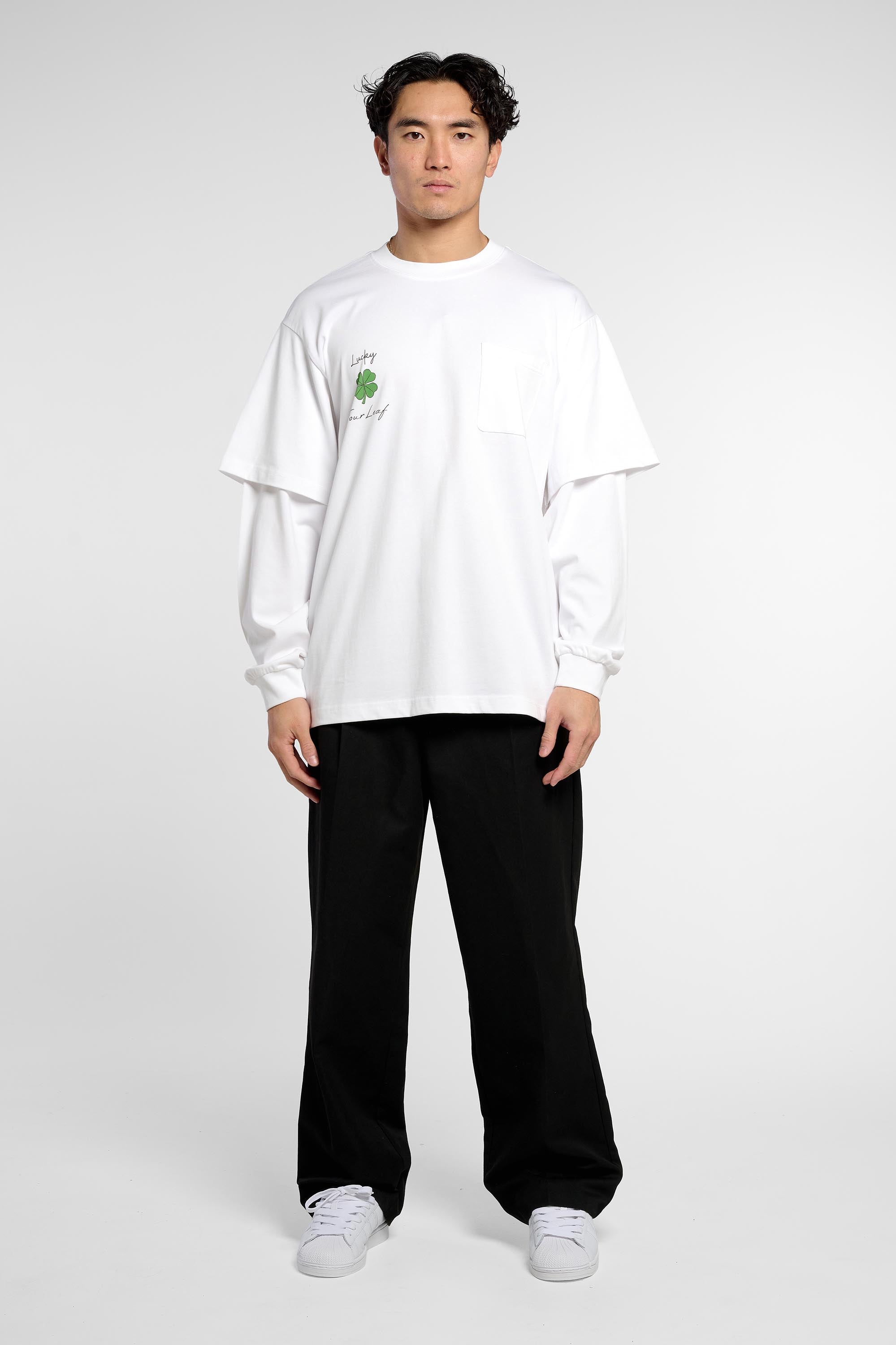 Lucky Charm Layered Long Sleeve Jersey