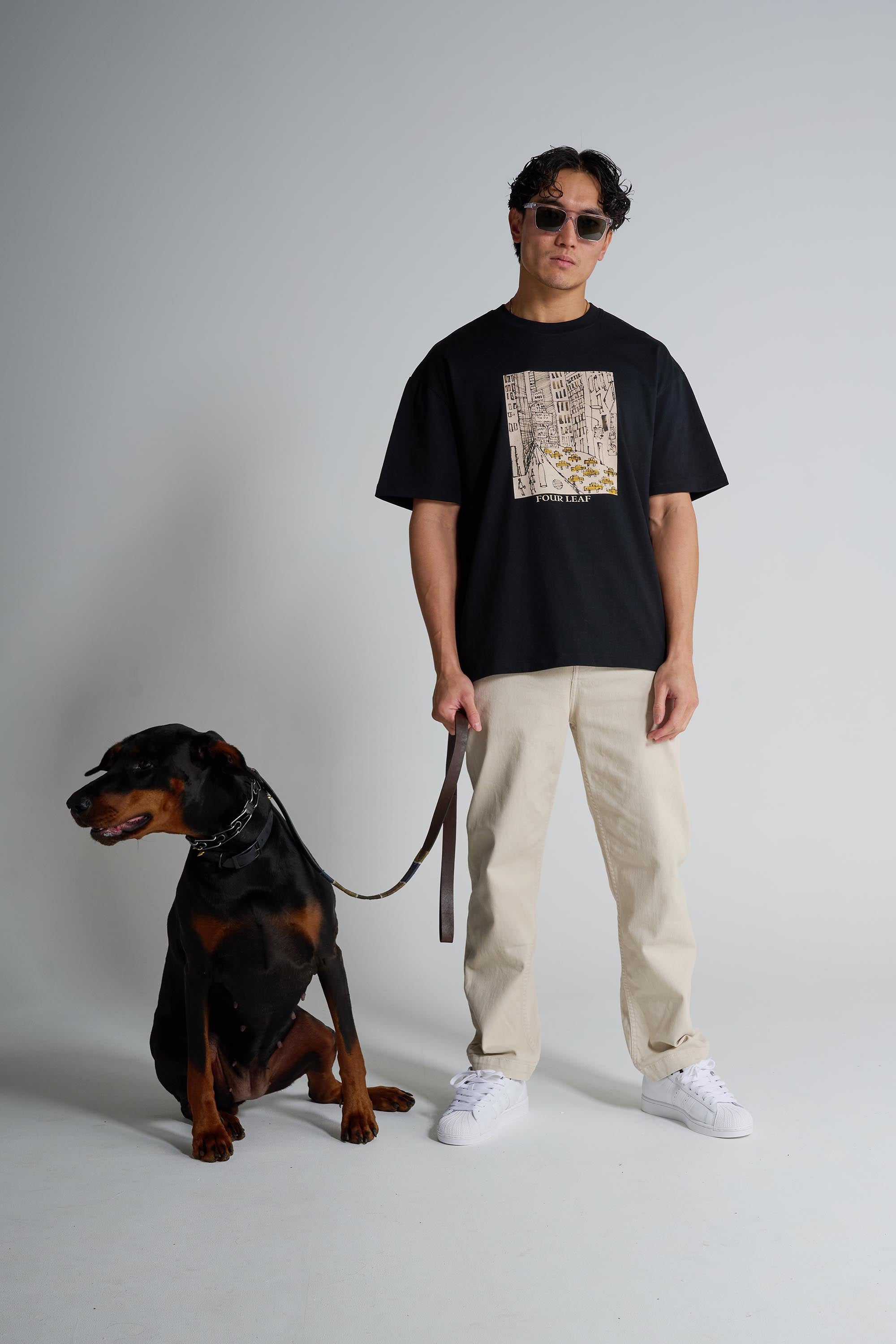 Sketch Taxi T-Shirt - Black