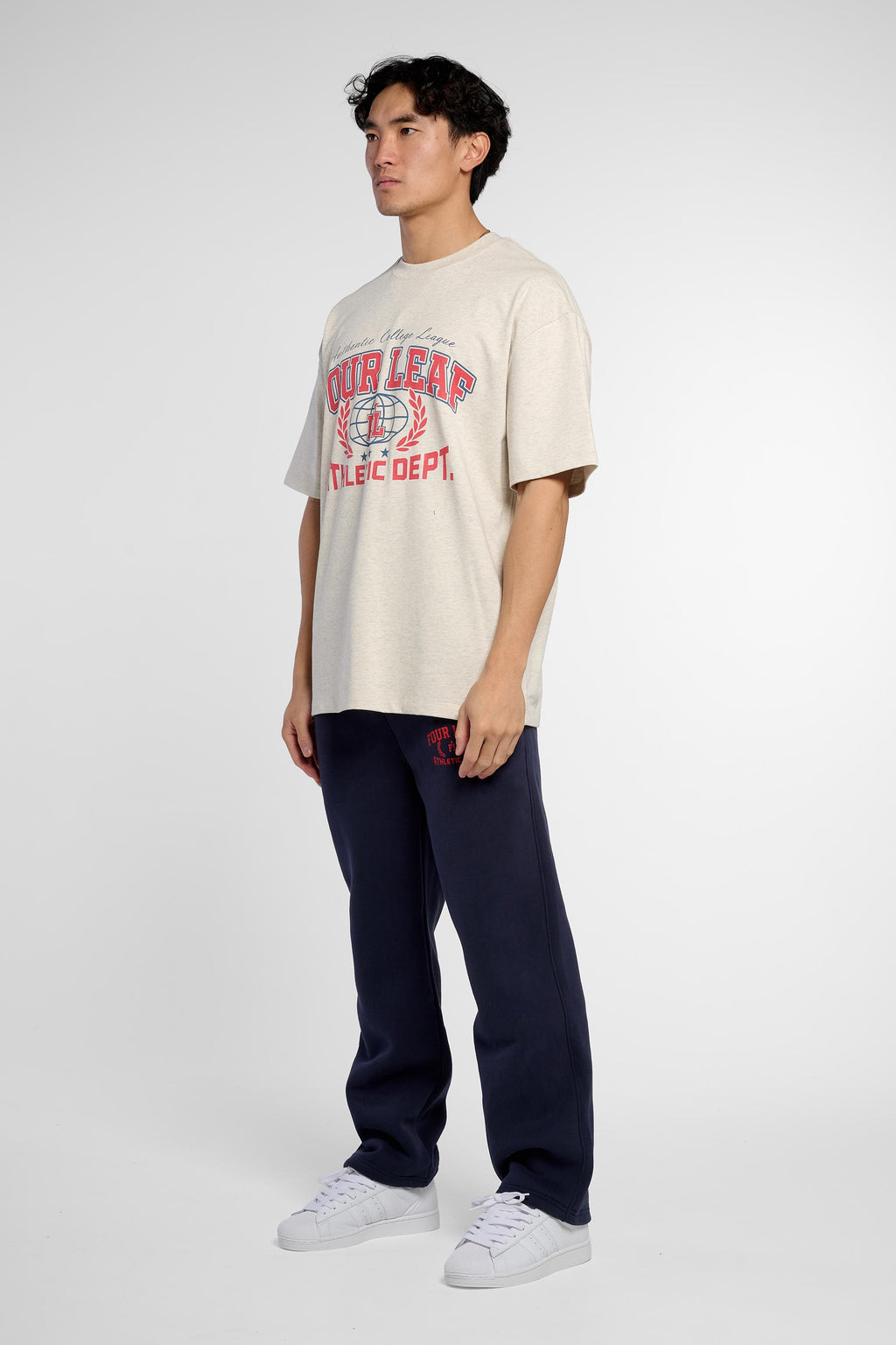 Athletic Dept. T-Shirt - Oat Grey