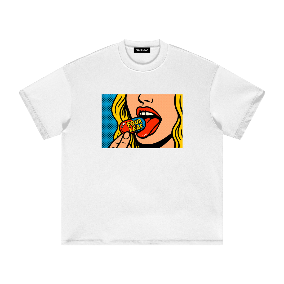 Poppin' Pills Tee - White