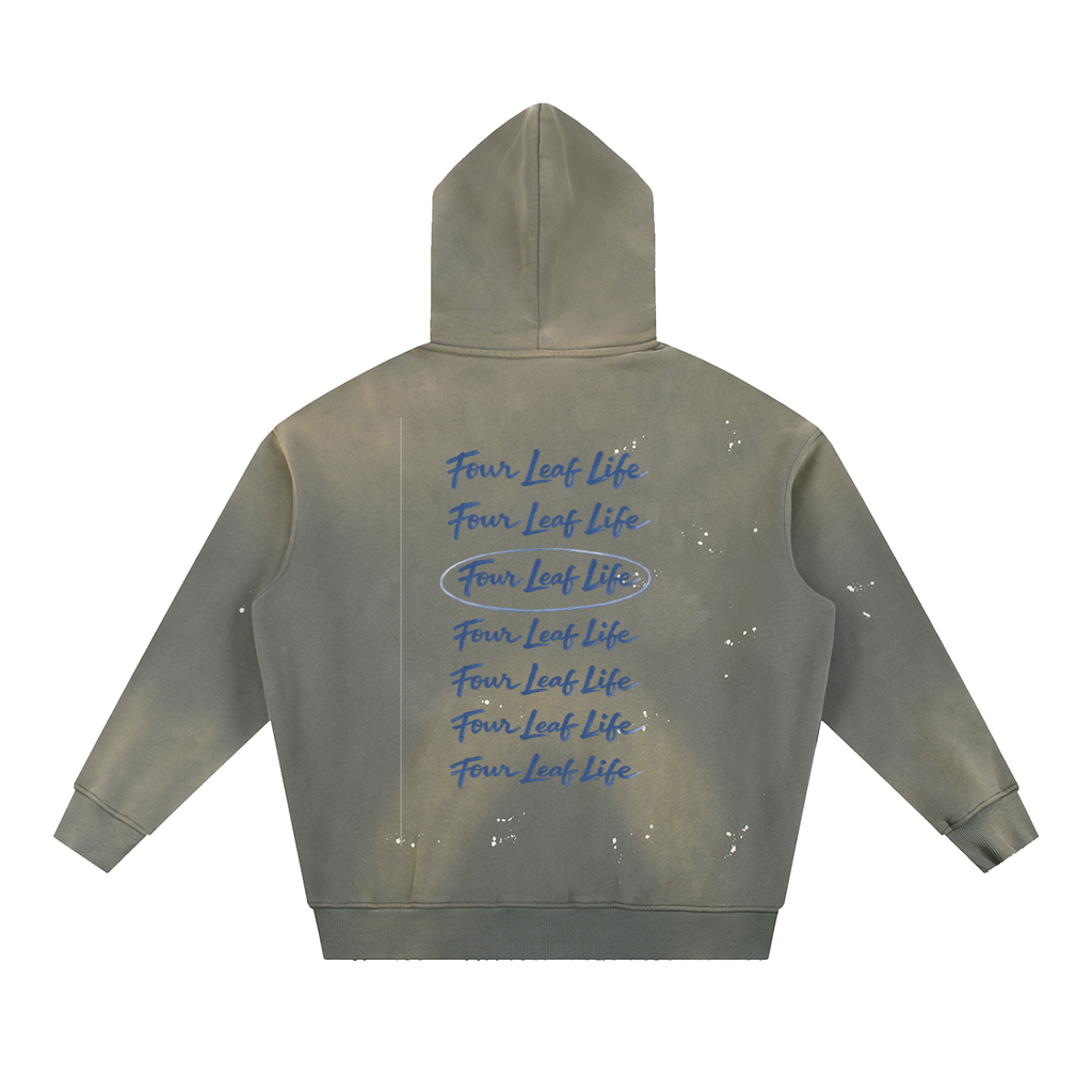Vintage Wash Fleece Hoodie