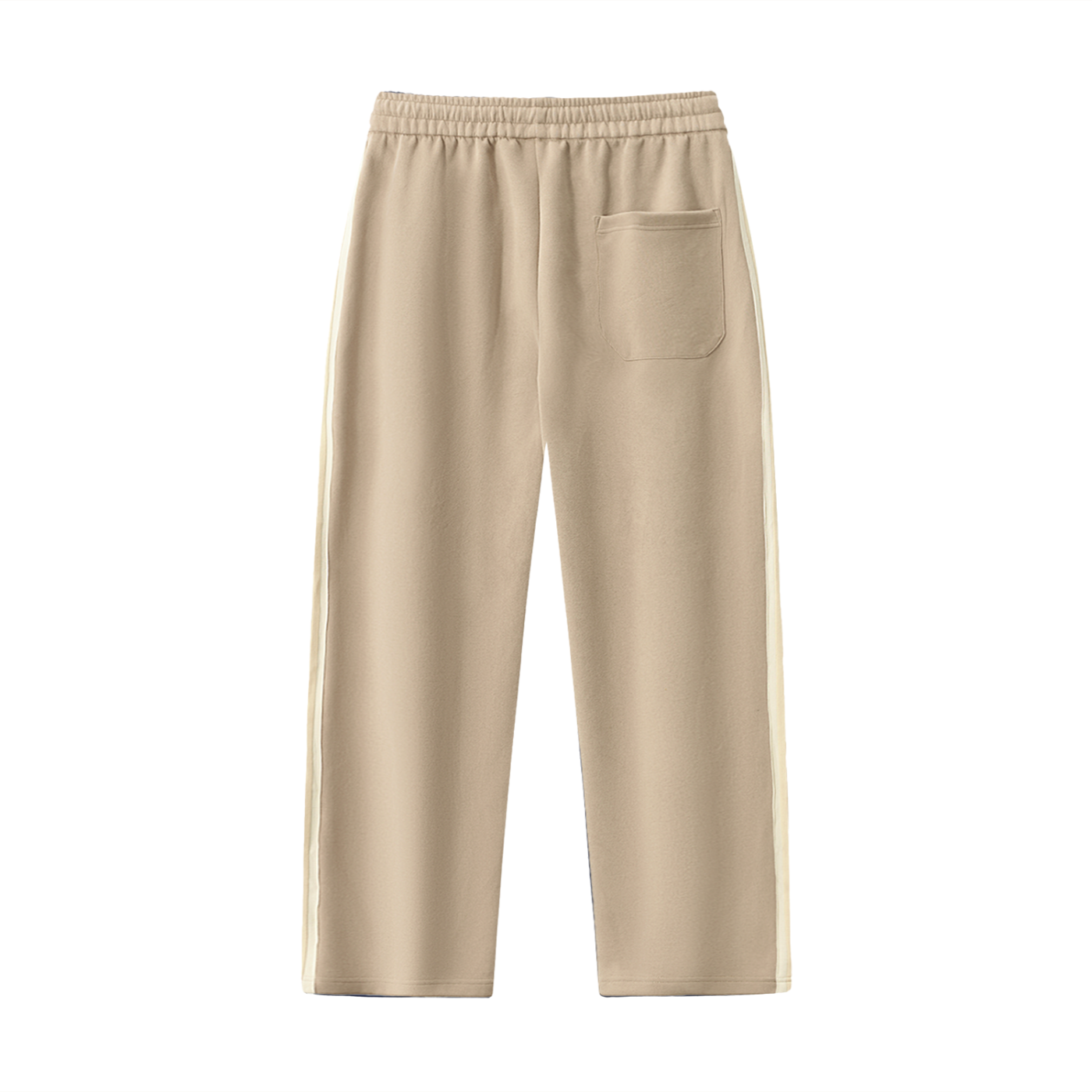 Heritage Contrast Side-Stripe Pants - Beige