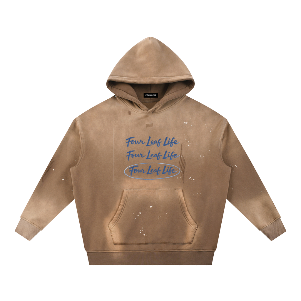 Vintage Wash Fleece Hoodie