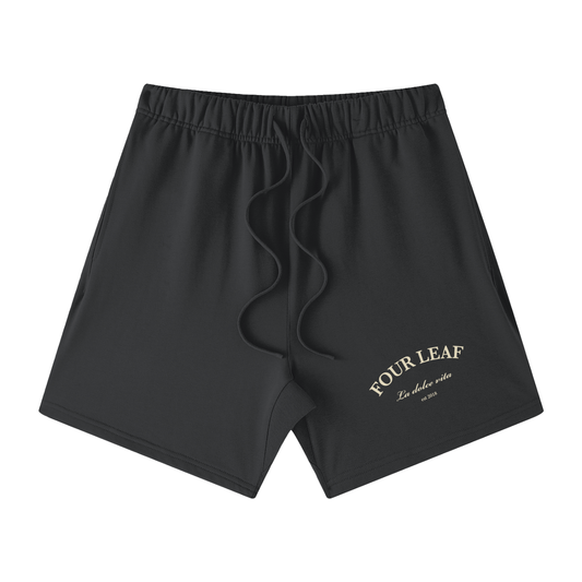 Streetwear Unisex Heavyweight Earth Tone Loose Fit FOG 100% Cotton Shorts